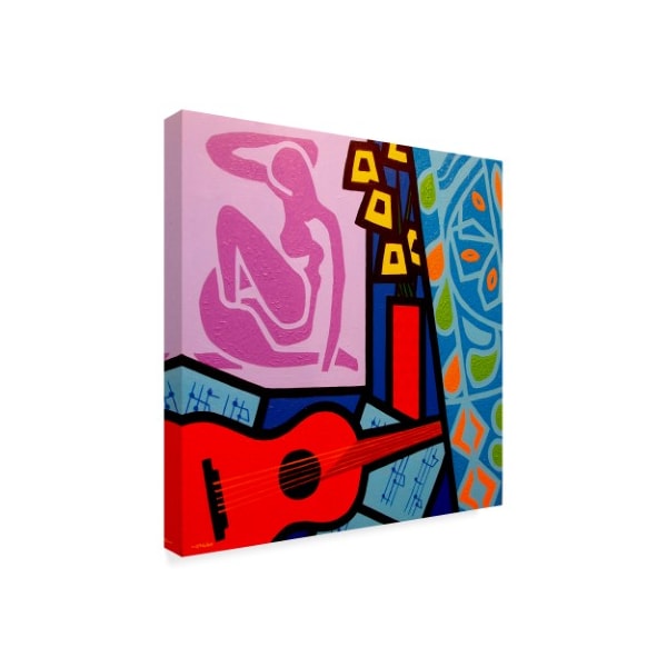 John Nolan 'Homage To Matisse 11' Canvas Art,14x14